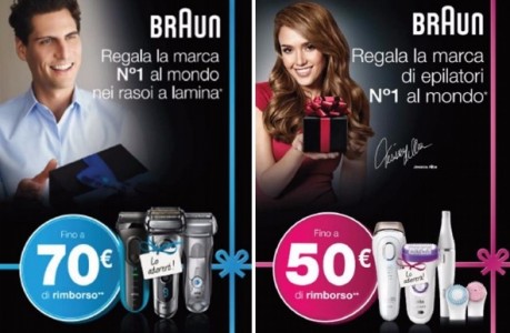 Braun ti rimborsa fino a €70