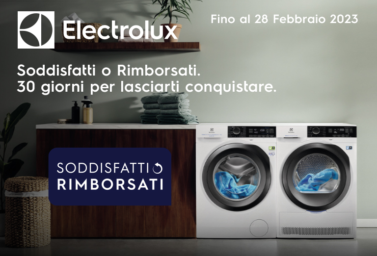 Electrolux - Soddisfatti o Rimborsati Electrolux - Soddisfatti o Rimborsati