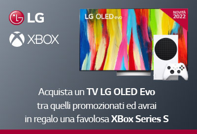 LG - Xbox Series S in regalo con Oled EVO LG - Xbox Series S in regalo con Oled EVO