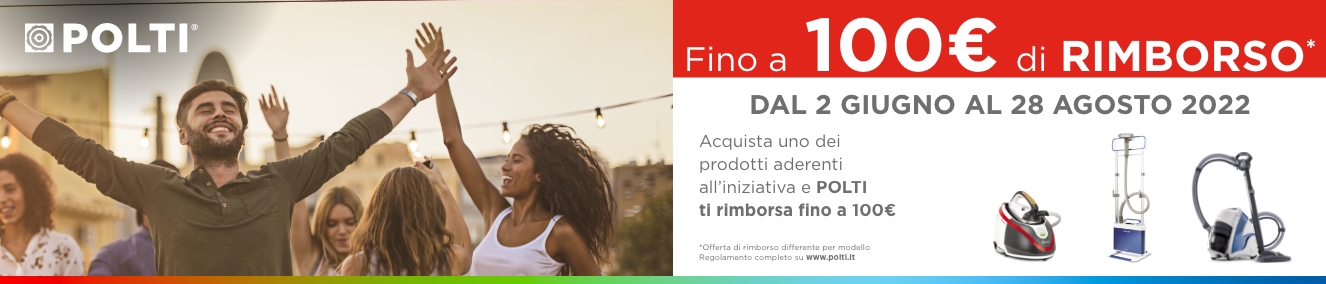 Polti - Cashback Estate Polti - Cashback Estate