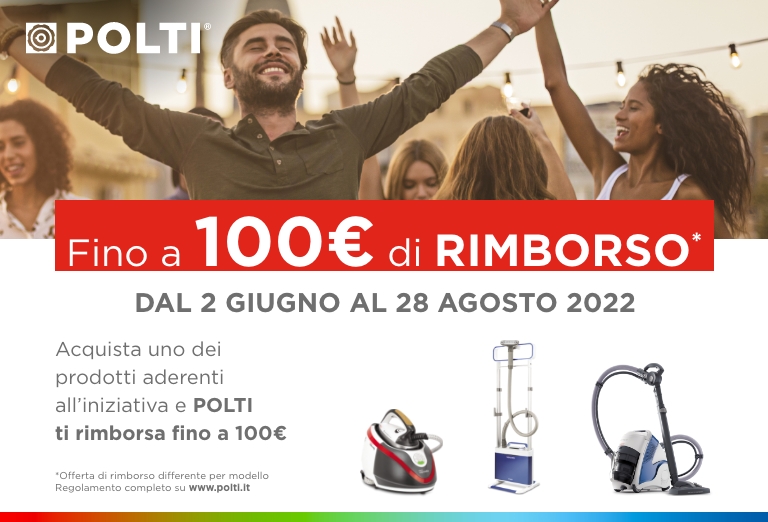 Polti - Cashback Estate Polti - Cashback Estate