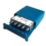 G.B.S. Elettronica DPE-4 Splitter per cavo Blu, Argento