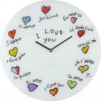 Lowell 14871 orologio da parete Cerchio Multicolore