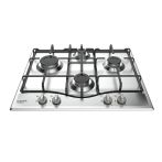 Hotpoint PCN 642 IX/HAR piano cottura Acciaio inossidabile Da incasso 59 cm Gas 4 Fornello(i) Hotpoint PCN 642 IX/HAR piano cottura Acciaio inossidabile Da incasso 59 cm Gas 4 Fornello(i)