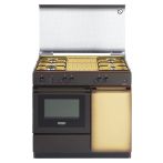 De Longhi SGGK854NED Smart Cucina Da Accosto CM86 4 Fuochi a Gas Marrone