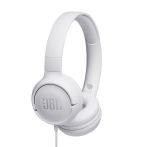 JBL Tune 500 Auricolare Cablato A Padiglione Musica e Chiamate Bianco
