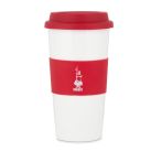 Bialetti Take Away tazza Rosso, Bianco Universale 1 pz