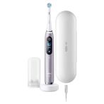 Oral-B iO - 9n - Spazzolino Elettrico Ricaricabile, 1 Spazzolino Rosa Esclusivo Con Tecnologia Magnetica Rivoluzionaria, Display A Colori, 1 Testina, 1 Custodia Da Viaggio Con Caricatore