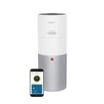 Hoover H-PURIFIER 700 purificatore 110 m² Argento, Bianco
