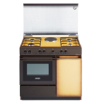 De’Longhi SEK 8541 N ED cucina Piano cottura Ceramica Marrone, Giallo A