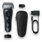 Braun Series 8 Rasoio 8413s Wet&Dry con custodia da viaggio, Grigio