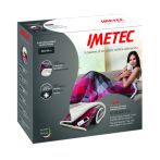 Imetec 16715 coperta/cuscino elettrico Coperta elettrica 150 W Multicolore Velluto