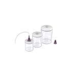 Magic Vac ACO1182 recipiente per cibo Rotondo Set 5,25 L Trasparente 3 pz