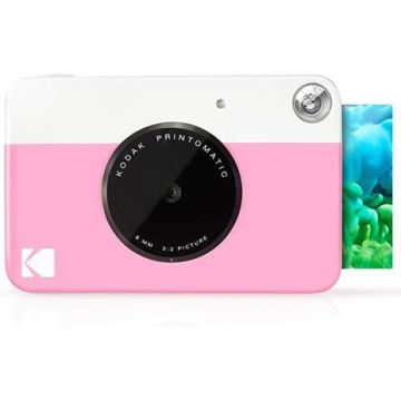 Kodak Printomatic Fotocamera Digitale A Stampa Istantanea Rosa , 142198