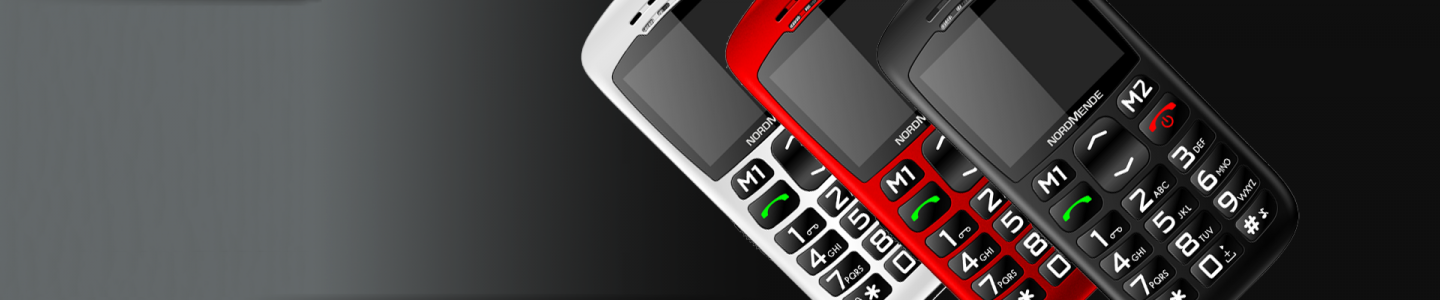 Nuova gamma telefoni senior NORDMENDE